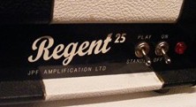 JPF Regent 25 Guitar Amplifier Head Panel Detail